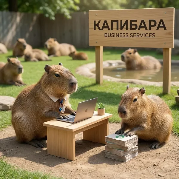 Развлечения showcasing fun capybara activities